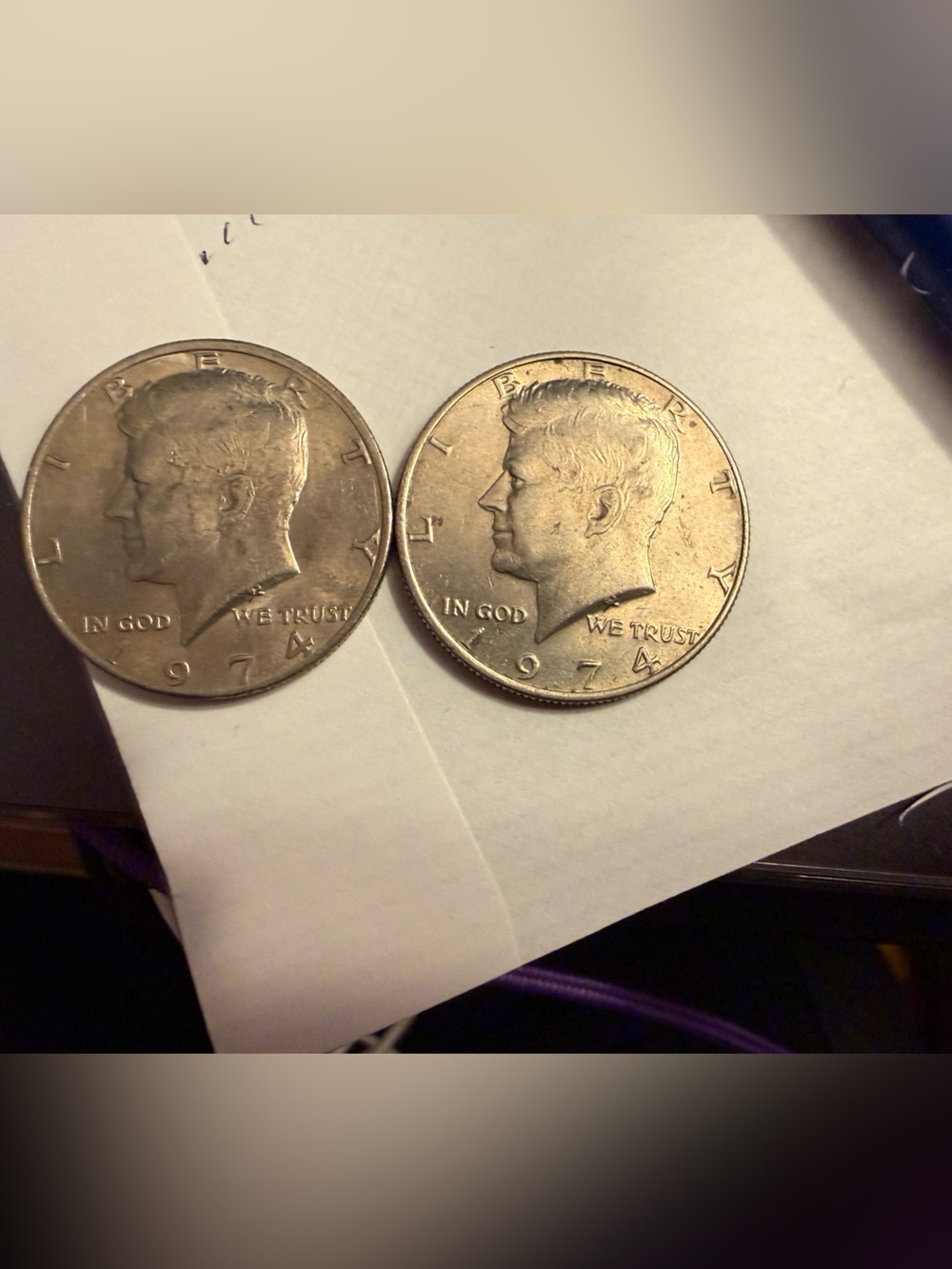 1974 Kennedy Half Dollars